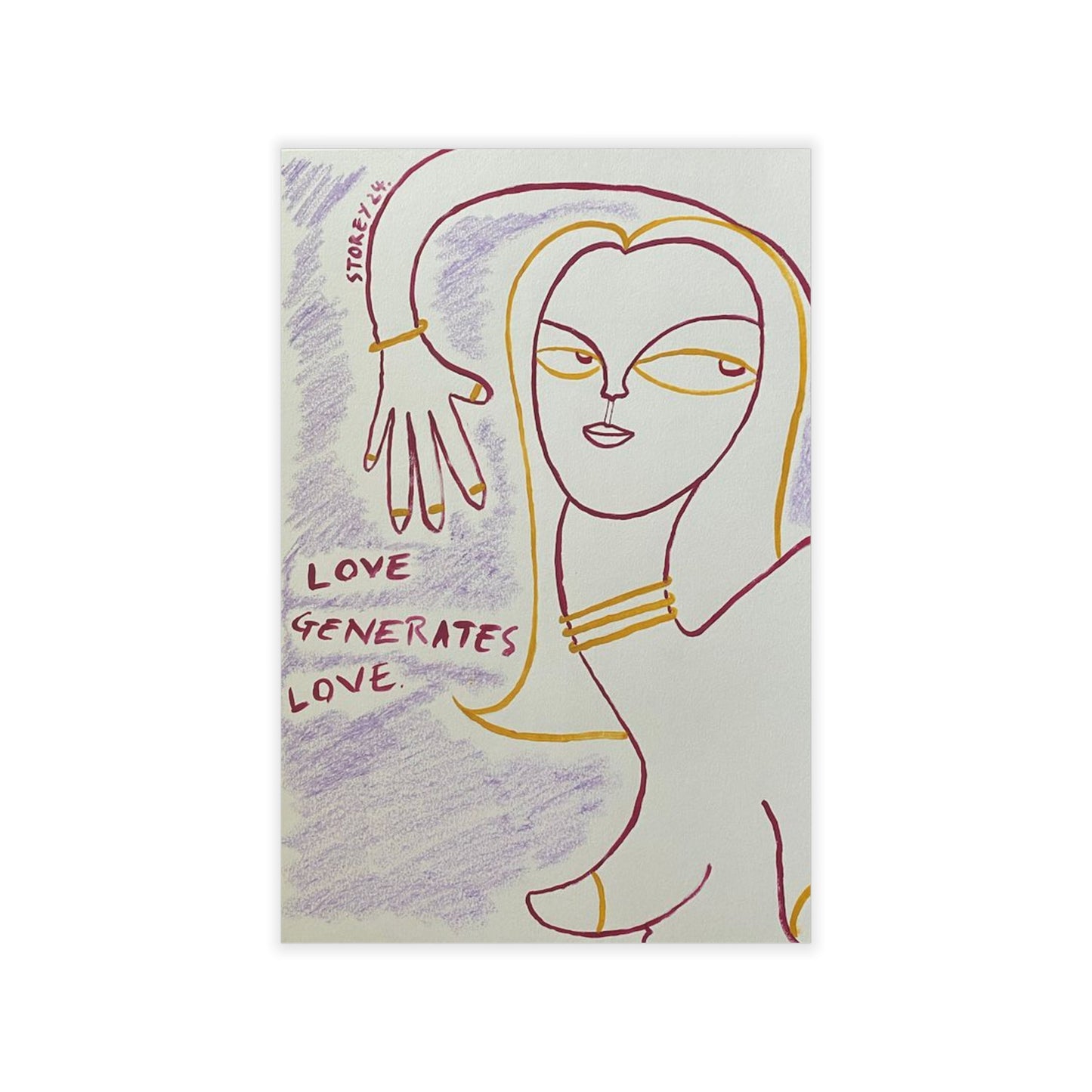 Love Generates Love - Limited Edition Print