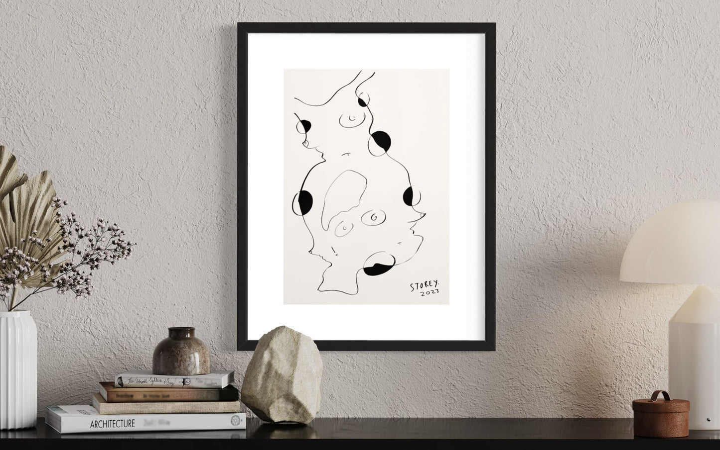 Products POLKA 4 - Original Pen Drawing