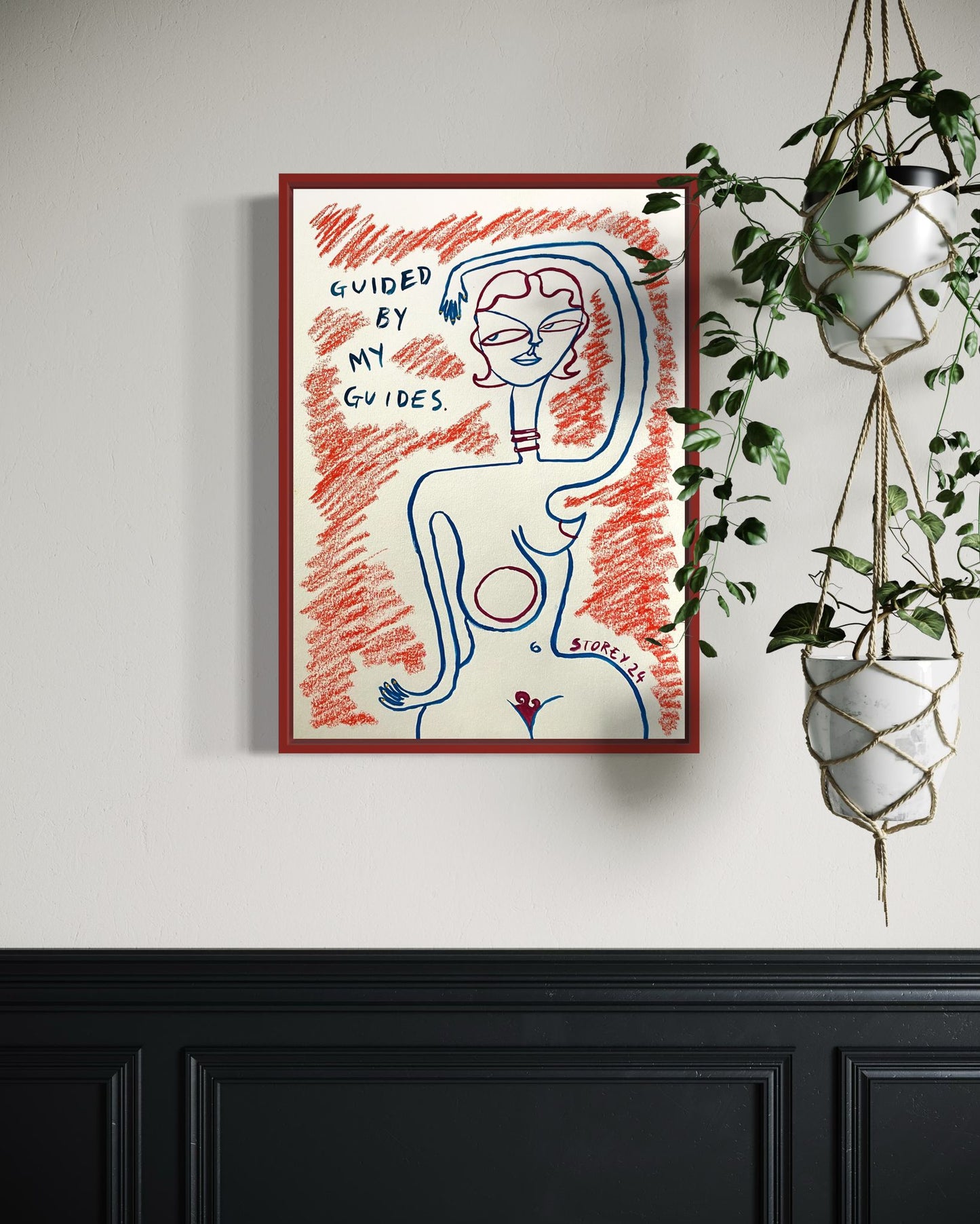 Guided By My Guides - Original Painting