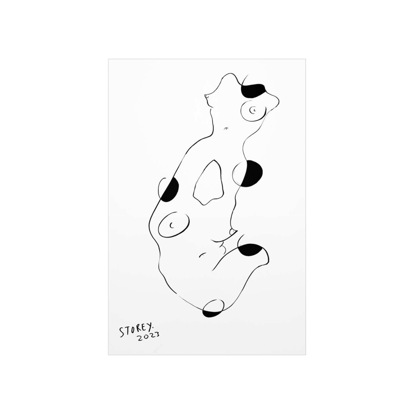 POLKA 3 - Original Pen Drawing