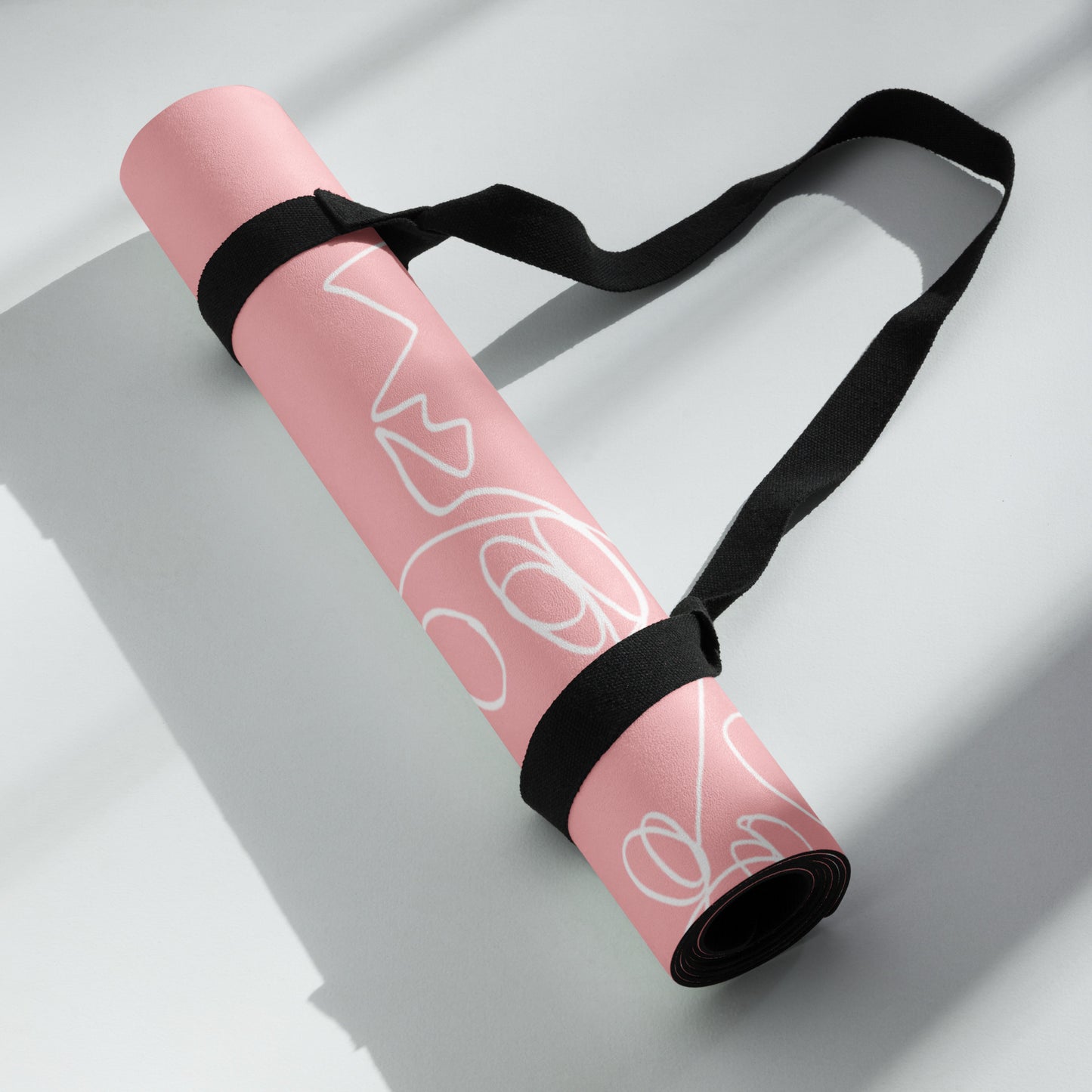 SOULS DON'T MEET BY ACCIDENT - SALMON - Rubber Yoga Mat