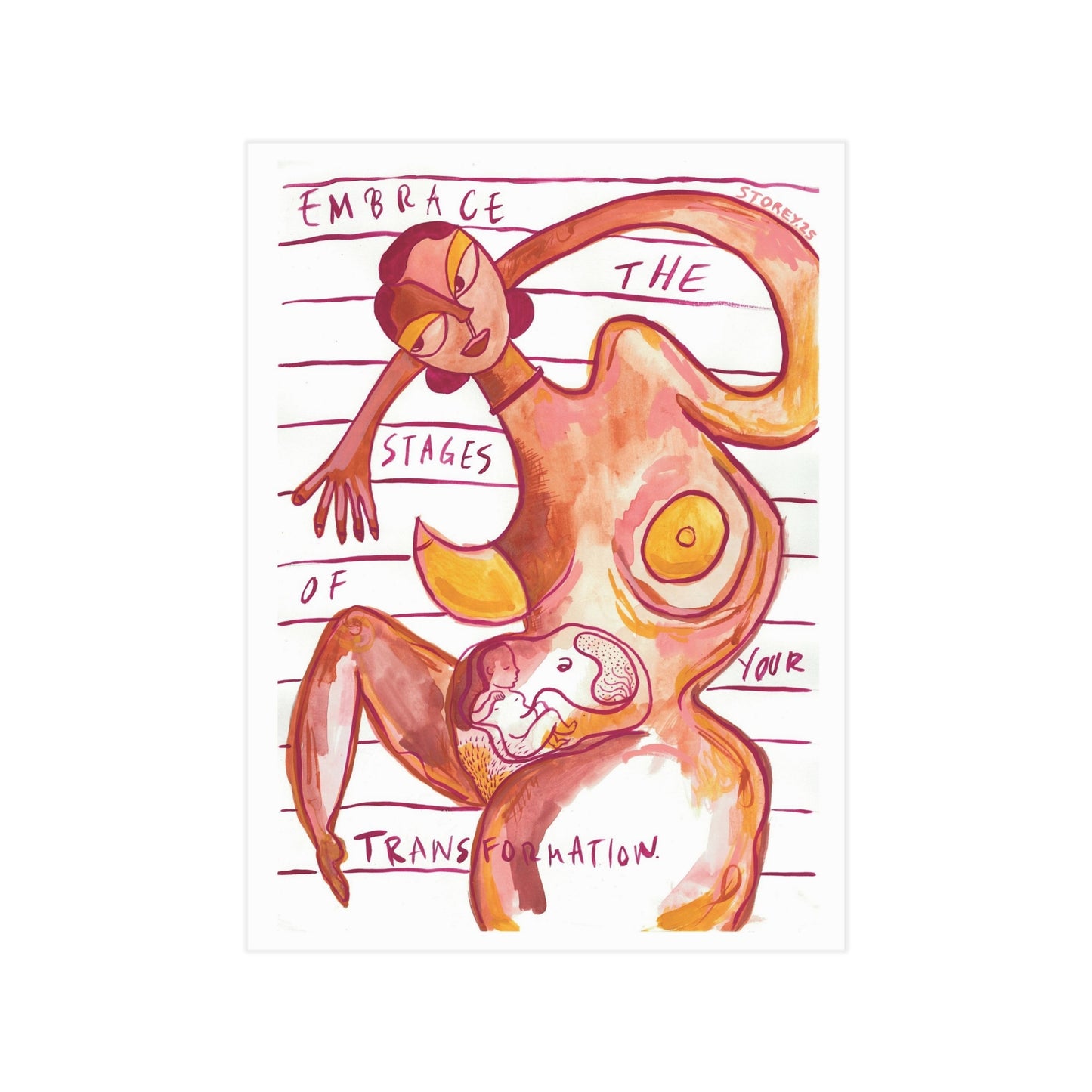 Embrace the Transformation - 2025 - Original Painting